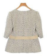 ARMANI COLLEZIONI（アルマーニコレツィオーニ）ノーカラージャケット ベージュ サイズ:38(S位) レディース/2200617051022