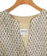 ARMANI COLLEZIONI（アルマーニコレツィオーニ）ノーカラージャケット ベージュ サイズ:38(S位) レディース/2200617051022