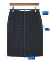 ARMANI COLLEZIONI（アルマーニコレツィオーニ）ひざ丈スカート 黒 サイズ:40(M位) レディース/2200617489030
