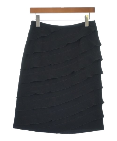 ARMANI COLLEZIONI（アルマーニコレツィオーニ）ひざ丈スカート 黒 サイズ:38(S位) レディース/2200617489047