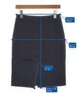 ARMANI COLLEZIONI（アルマーニコレツィオーニ）ひざ丈スカート 黒 サイズ:40(M位) レディース/2200617489054