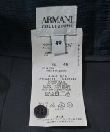 ARMANI COLLEZIONI（アルマーニコレツィオーニ）ひざ丈スカート 紺 サイズ:40(M位) レディース/2200617489061