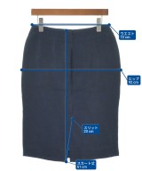 ARMANI COLLEZIONI（アルマーニコレツィオーニ）ひざ丈スカート 紺 サイズ:40(M位) レディース/2200617489061