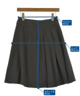 ARMANI COLLEZIONI（アルマーニコレツィオーニ）ひざ丈スカート グレー サイズ:38(S位) レディース/2200613543033