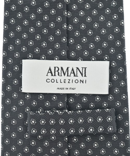 ARMANI COLLEZIONI（アルマーニコレツィオーニ）ネクタイ 黒 サイズ:- メンズ/2200612660434