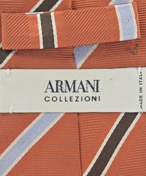 ARMANI COLLEZIONI（アルマーニコレツィオーニ）ネクタイ オレンジ サイズ:- メンズ/2200612660496