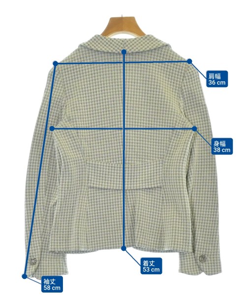ARMANI COLLEZIONI（アルマーニコレツィオーニ）ジャケット グレー サイズ:38(S位) レディース/2200669012101