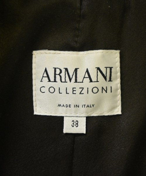 ARMANI COLLEZIONI（アルマーニコレツィオーニ）テーラードジャケット 黒 サイズ:38(S位) レディース/2200679672029
