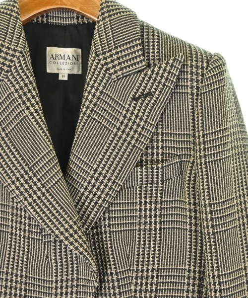 ARMANI COLLEZIONI（アルマーニコレツィオーニ）テーラードジャケット 黒 サイズ:38(S位) レディース/2200679672029