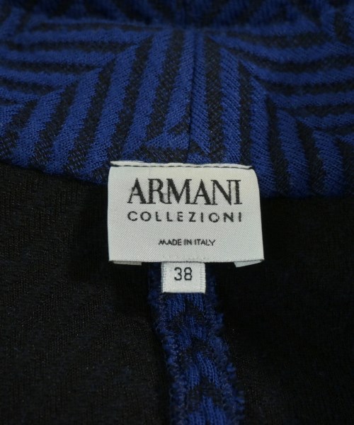 ARMANI COLLEZIONI（アルマーニコレツィオーニ）テーラードジャケット 青 サイズ:38(S位) レディース/2200677907147