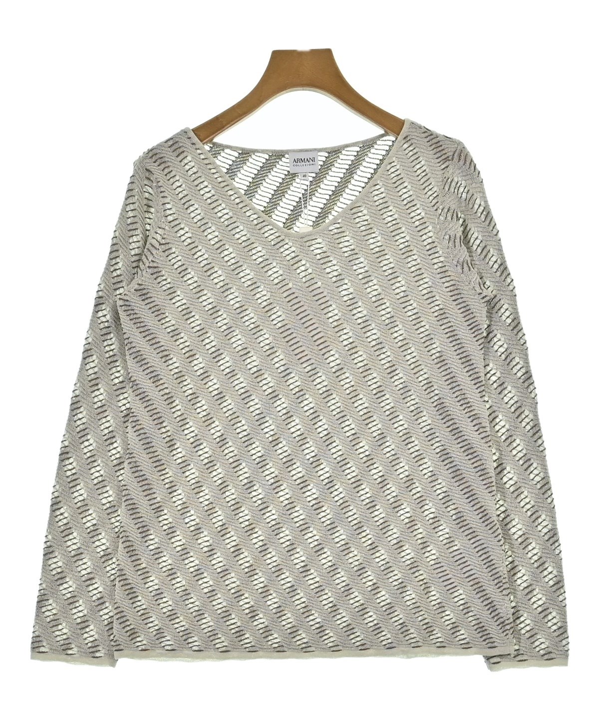 ARMANI COLLEZIONI/sidezip knitサイドジップニット