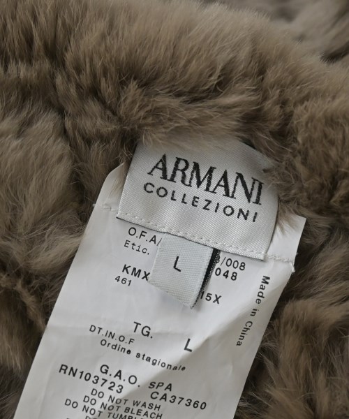 ARMANI COLLEZIONI（アルマーニコレツィオーニ）ストール 茶 サイズ:L レディース/2200695616038