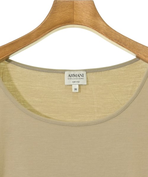 ARMANI COLLEZIONI（アルマーニコレツィオーニ）Tシャツ・カットソー ベージュ サイズ:38(S位) レディース/2200691841144