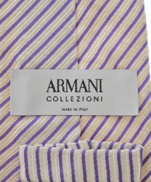 ARMANI COLLEZIONI（アルマーニコレツィオーニ）ネクタイ 白 サイズ:- メンズ/2200698402133