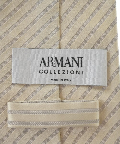 ARMANI COLLEZIONI（アルマーニコレツィオーニ）ネクタイ 白 サイズ:- メンズ/2200698402140