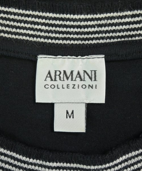 ARMANI COLLEZIONI（アルマーニコレツィオーニ）Tシャツ・カットソー 黒 サイズ:M メンズ/2200699739153
