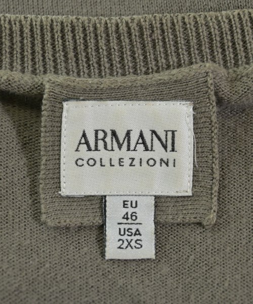 ARMANI COLLEZIONI（アルマーニコレツィオーニ）ニット・セーター グレー サイズ:46(M位) メンズ/2200654862018