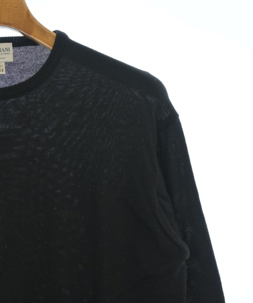 ARMANI COLLEZIONI（アルマーニコレツィオーニ）ニット・セーター 黒 サイズ:48(L位) メンズ/2200653331010
