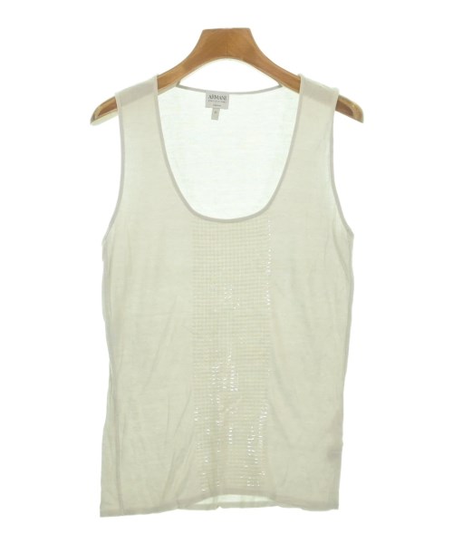 ARMANI COLLEZIONI(アルマーニコレツィオーニ)ベスト/ノースリーブ 白 サイズ:42(M位)/2200659122261