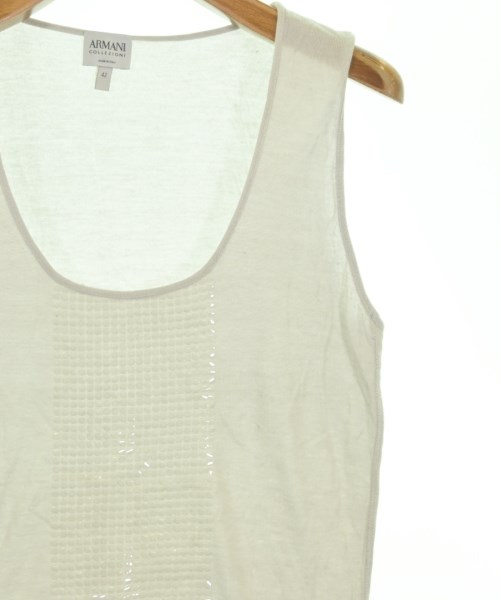 ARMANI COLLEZIONI（アルマーニコレツィオーニ）ベスト/ノースリーブ 白 サイズ:42(M位) レディース/2200659122261