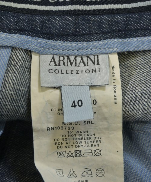 ARMANI COLLEZIONI（アルマーニコレツィオーニ）デニムパンツ 紺 サイズ:40(M位) レディース/2200659122445