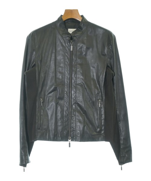 ARMANI COLLEZIONI(アルマーニコレツィオーニ)ライダース 黒 サイズ:50(L位)/2200660502014