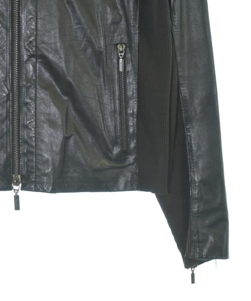ARMANI COLLEZIONI（アルマーニコレツィオーニ）ライダース 黒 サイズ:50(L位) メンズ/2200660502014