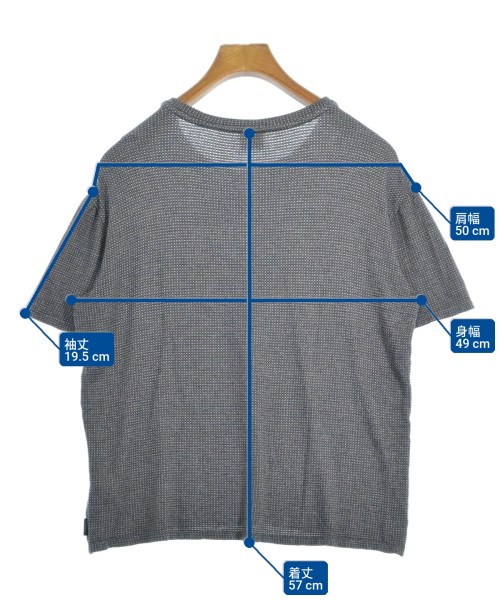 ARMANI COLLEZIONI（アルマーニコレツィオーニ）Tシャツ・カットソー グレー サイズ:M メンズ/2200711893108