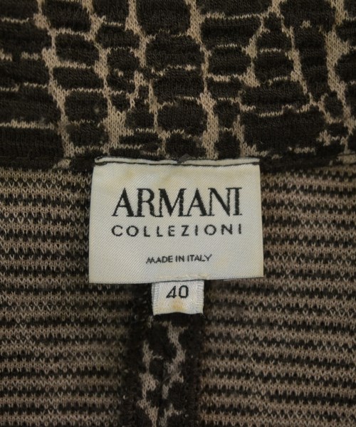 ARMANI COLLEZIONI（アルマーニコレツィオーニ）ジャケット 茶 サイズ:40(M位) レディース/2200680220028