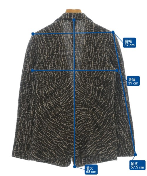 ARMANI COLLEZIONI（アルマーニコレツィオーニ）ジャケット 茶 サイズ:40(M位) レディース/2200680220028