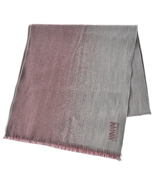 ARMANI COLLEZIONI(アルマーニコレツィオーニ)マフラー 赤 サイズ:-/2200634257063