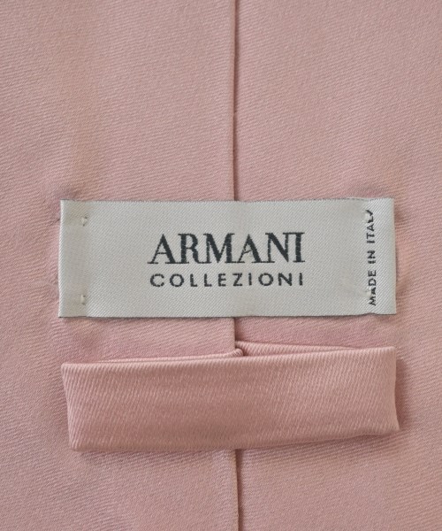 ARMANI COLLEZIONI（アルマーニコレツィオーニ）ネクタイ ピンク サイズ:- メンズ/2200703067166
