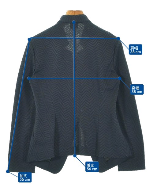 ARMANI COLLEZIONI（アルマーニコレツィオーニ）テーラードジャケット 紺 サイズ:40(M位) レディース/2200700154043