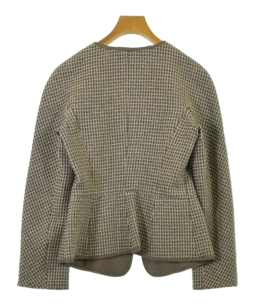 ARMANI COLLEZIONI（アルマーニコレツィオーニ）ノーカラージャケット ベージュ サイズ:38(S位) レディース/2200700154067