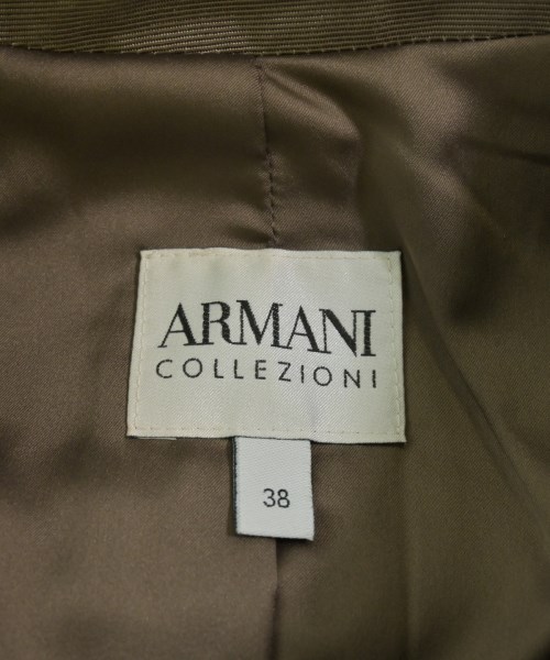 ARMANI COLLEZIONI（アルマーニコレツィオーニ）ノーカラージャケット ベージュ サイズ:38(S位) レディース/2200700154067