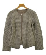 ARMANI COLLEZIONI（アルマーニコレツィオーニ）ノーカラージャケット ベージュ サイズ:38(S位) レディース/2200700154067