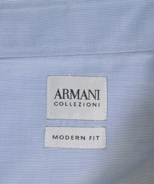 ARMANI COLLEZIONI（アルマーニコレツィオーニ）ドレスシャツ 青 サイズ:41(XL位) メンズ/2200703929365