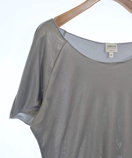 ARMANI COLLEZIONI（アルマーニコレツィオーニ）Tシャツ・カットソー グレー サイズ:46(XL位) レディース/2200703795090
