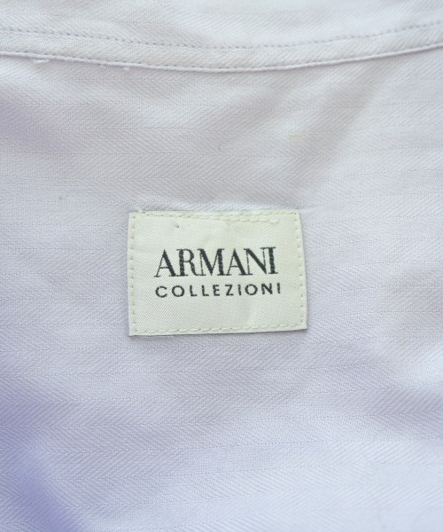 ARMANI COLLEZIONI（アルマーニコレツィオーニ）カジュアルシャツ 紫 サイズ:38(S位) メンズ/2200707487021