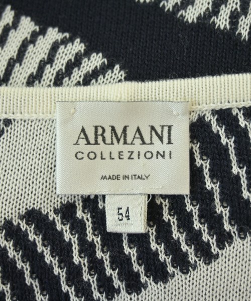 ARMANI COLLEZIONI（アルマーニコレツィオーニ）ニット・セーター 紺 サイズ:54(XXL位) メンズ/2200704615021