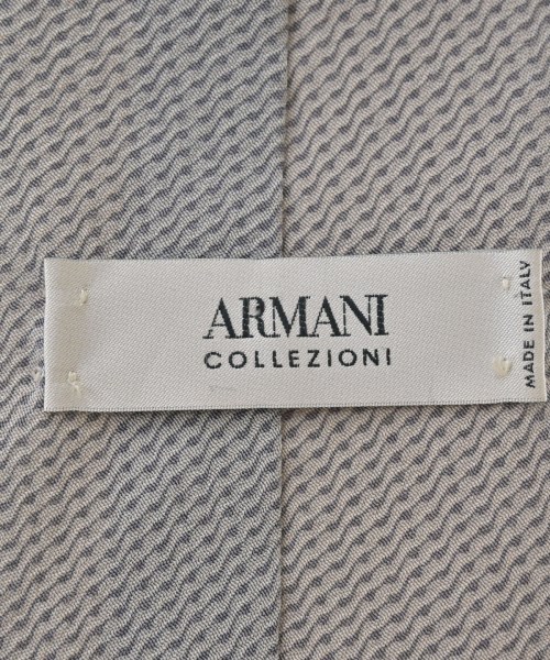 ARMANI COLLEZIONI（アルマーニコレツィオーニ）ネクタイ グレー サイズ:- メンズ/2200708257081