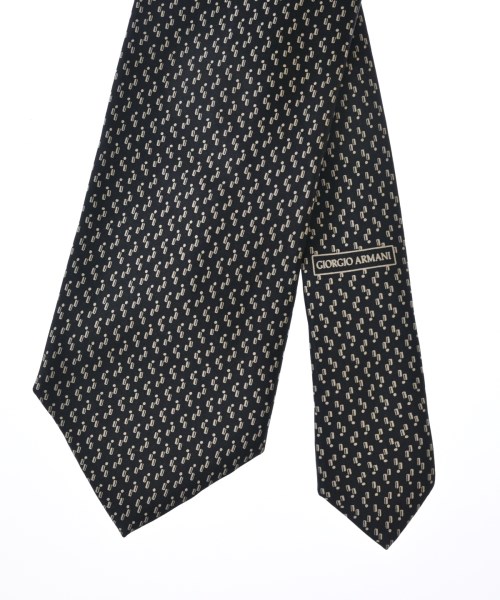 ARMANI COLLEZIONI（アルマーニコレツィオーニ）ネクタイ 黒 サイズ:- メンズ/2200708257104