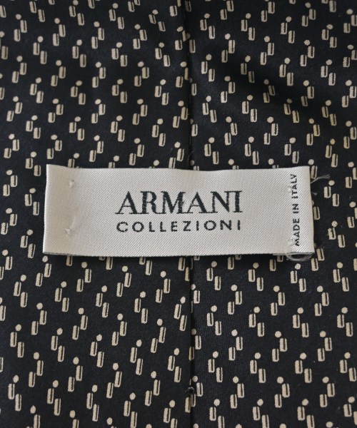ARMANI COLLEZIONI（アルマーニコレツィオーニ）ネクタイ 黒 サイズ:- メンズ/2200708257104