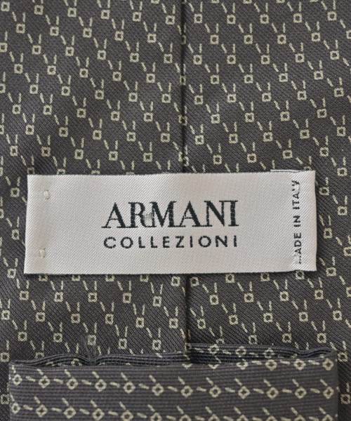 ARMANI COLLEZIONI（アルマーニコレツィオーニ）ネクタイ グレー サイズ:- メンズ/2200708257111
