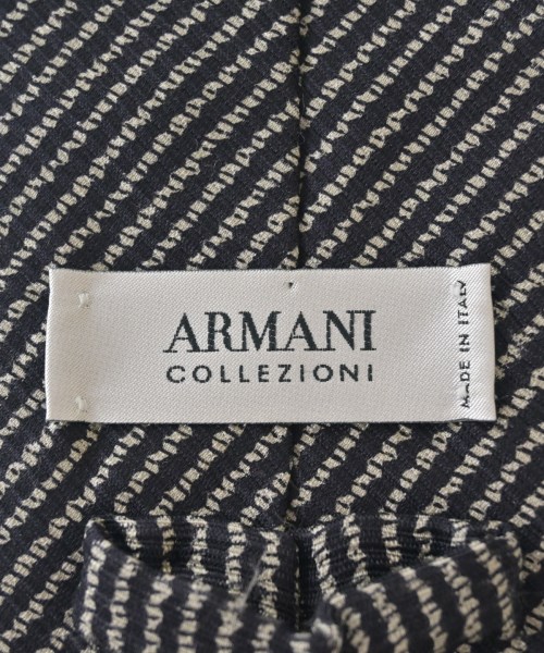 ARMANI COLLEZIONI（アルマーニコレツィオーニ）ネクタイ 黒 サイズ:- メンズ/2200708257128