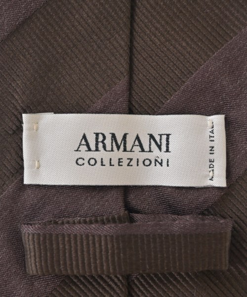 ARMANI COLLEZIONI（アルマーニコレツィオーニ）ネクタイ 茶 サイズ:- メンズ/2200708257135