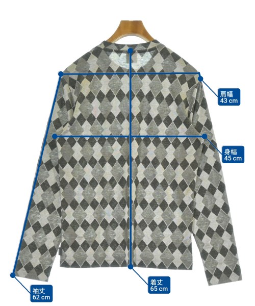 ARMANI COLLEZIONI（アルマーニコレツィオーニ）ニット・セーター グレー サイズ:M メンズ/2200663002016