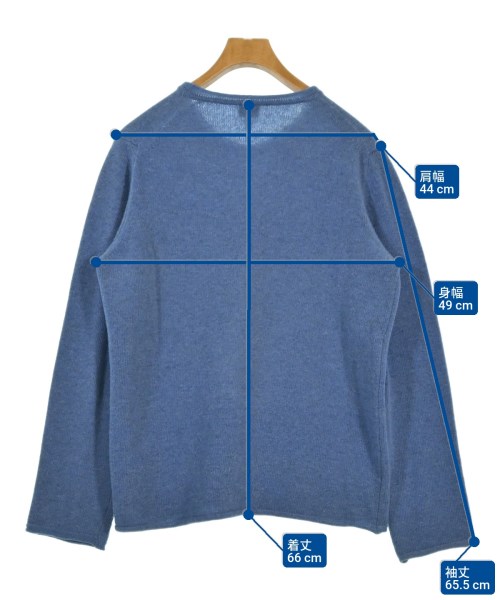 ARMANI COLLEZIONI（アルマーニコレツィオーニ）ニット・セーター 青 サイズ:50(XL位) メンズ/2200661024058