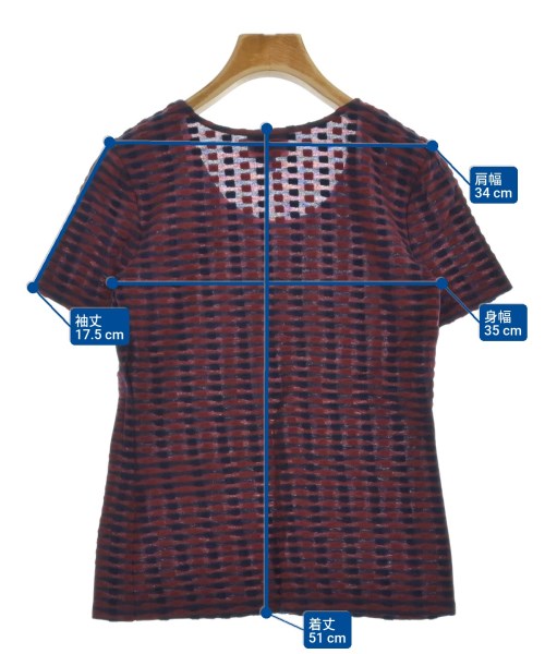 ARMANI COLLEZIONI（アルマーニコレツィオーニ）Tシャツ・カットソー 赤 サイズ:38(S位) レディース/2200665389078