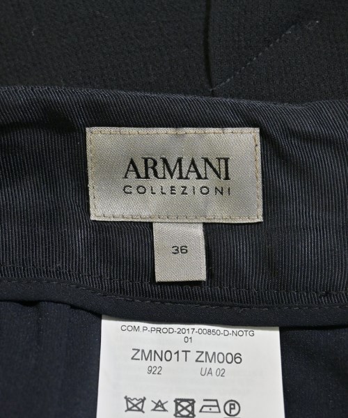 ARMANI COLLEZIONI（アルマーニコレツィオーニ）ひざ丈スカート 紺 サイズ:36(XS位) レディース/2200665389337